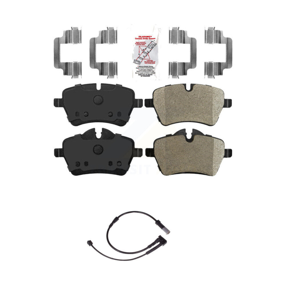 AmeriBRAKES KNW-100563 Disc Brake Pad for 2015-2016 Mini Cooper - Front
