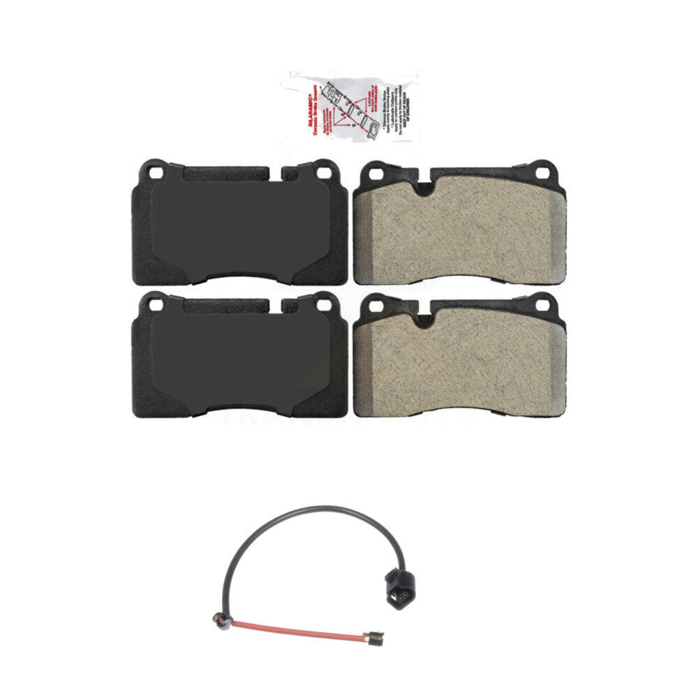 AmeriBRAKES KNW-100571 Disc Brake Pad for 2012-2014 Audi TT RS Quattro - Front