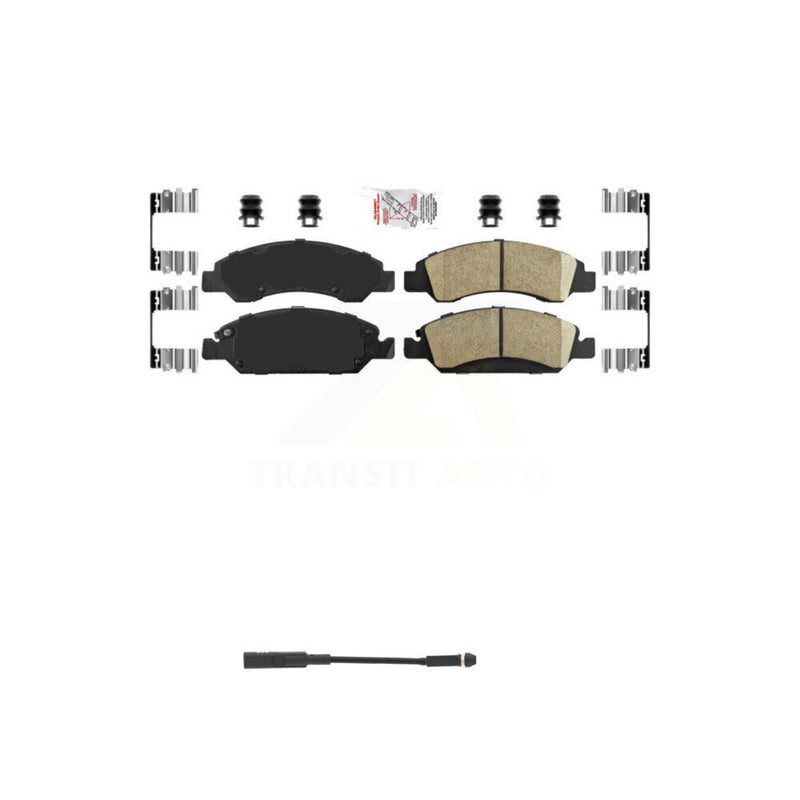 AmeriBRAKES KNW-100572 Disc Brake Pad for 2019-2020 Chevrolet Silverado 1500 LD, GMC Sierra 1500 Limited, GMC Yukon - Front