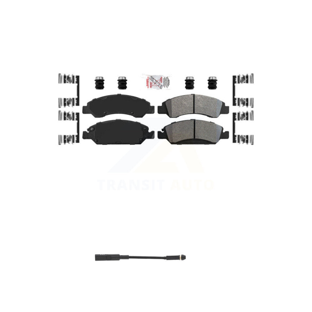 AmeriBRAKES KNW-100575 Disc Brake Pad for 2019-2020 Chevrolet Silverado 1500 LD, GMC Sierra 1500 Limited, GMC Yukon - Front