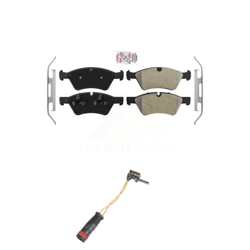 AmeriBRAKES KNW-100583 Disc Brake Pad for 2006-2009 Mercedes-Benz E350 - Front