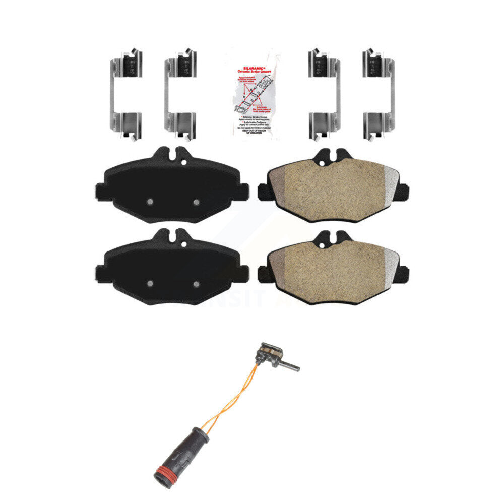AmeriBRAKES KNW-100584 Disc Brake Pad for 2006-2009 Mercedes-Benz E350 - Front