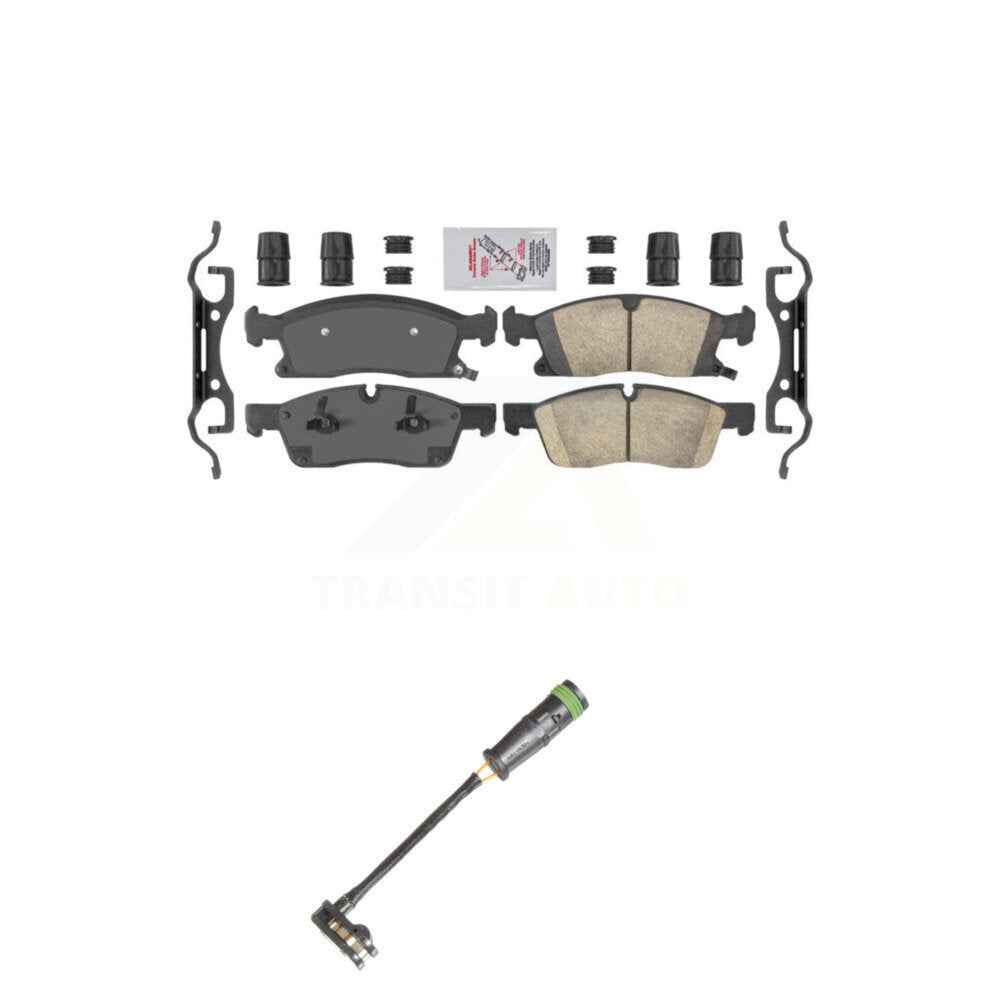 AmeriBRAKES KNW-100599 Disc Brake Pad for 2013-2019 Mercedes-Benz GLE400, Mercedes-Benz GLS450 and More - Front
