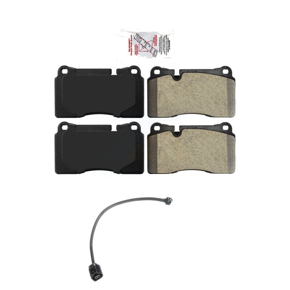 AmeriBRAKES KNW-100614 Disc Brake Pad for 2011-2014 Volkswagen Touareg - Front