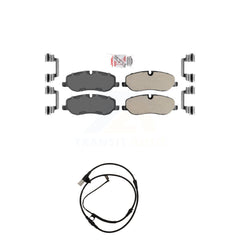 AmeriBRAKES KNW-100622 Disc Brake Pad for 2007-2009 Land Rover Range Rover Sport - Front