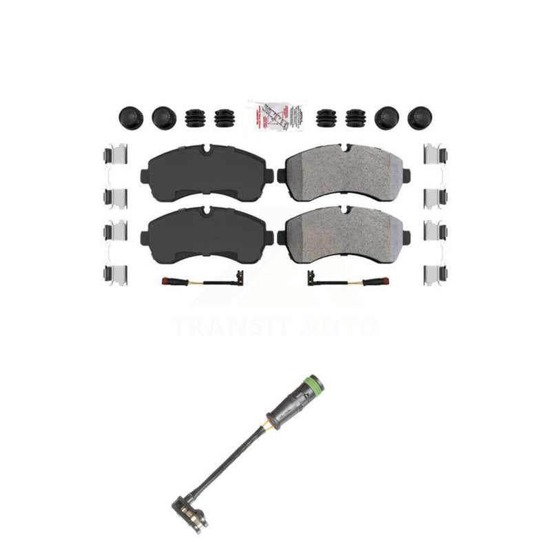 AmeriBRAKES KNW-100630 Disc Brake Pad for 2007-2023 Mercedes-Benz Sprinter 1500, Freightliner Sprinter 3500 and More - Front