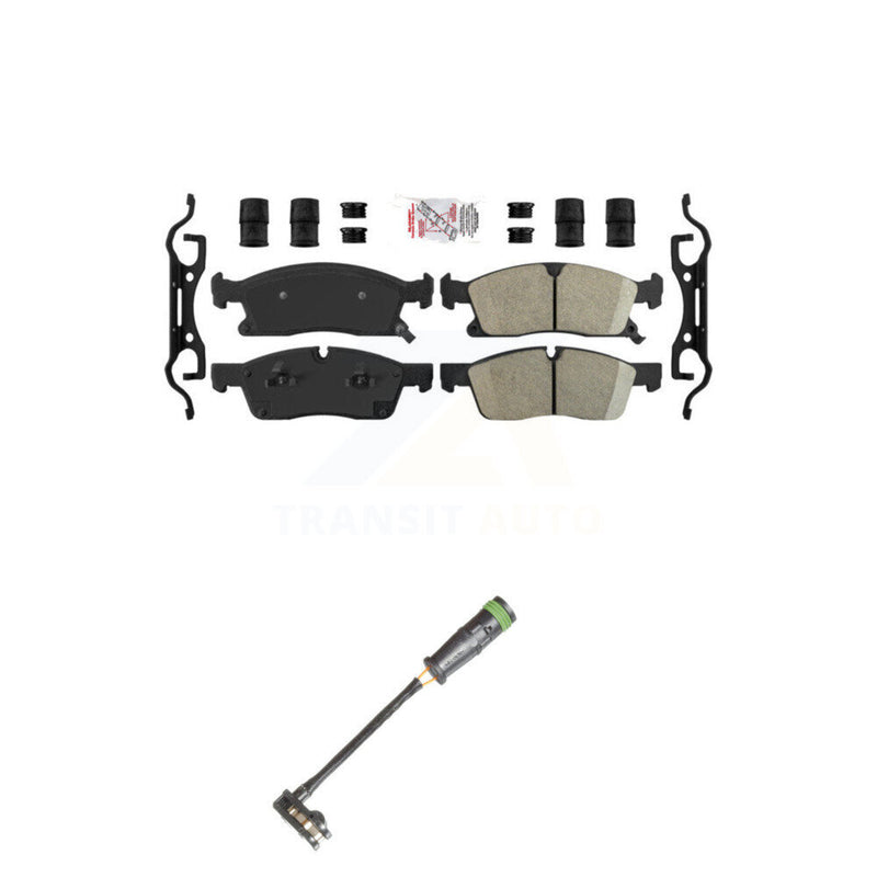 AmeriBRAKES KNW-100637 Disc Brake Pad for 2013-2019 Mercedes-Benz GLE400, Mercedes-Benz GLS450 and More - Front