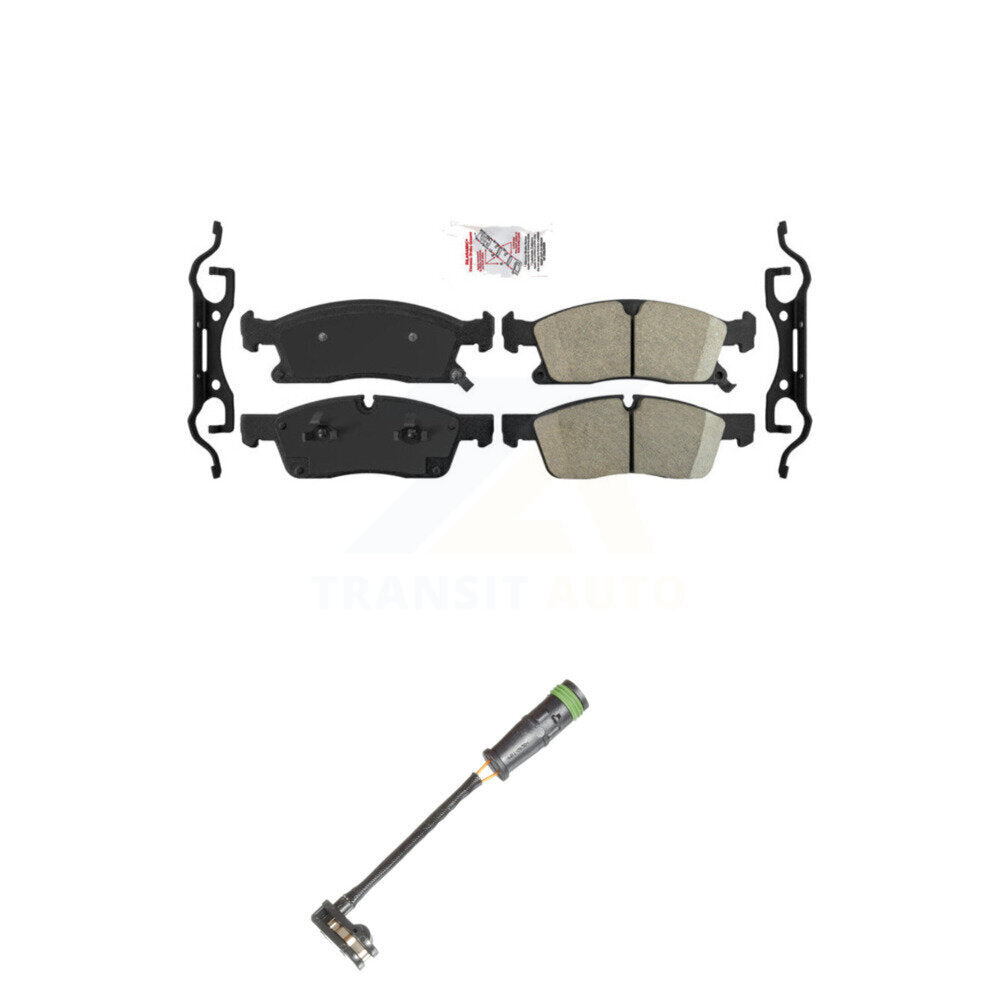 AmeriBRAKES KNW-100638 Disc Brake Pad for 2013-2019 Mercedes-Benz GLE400, Mercedes-Benz GLS450 and More - Front