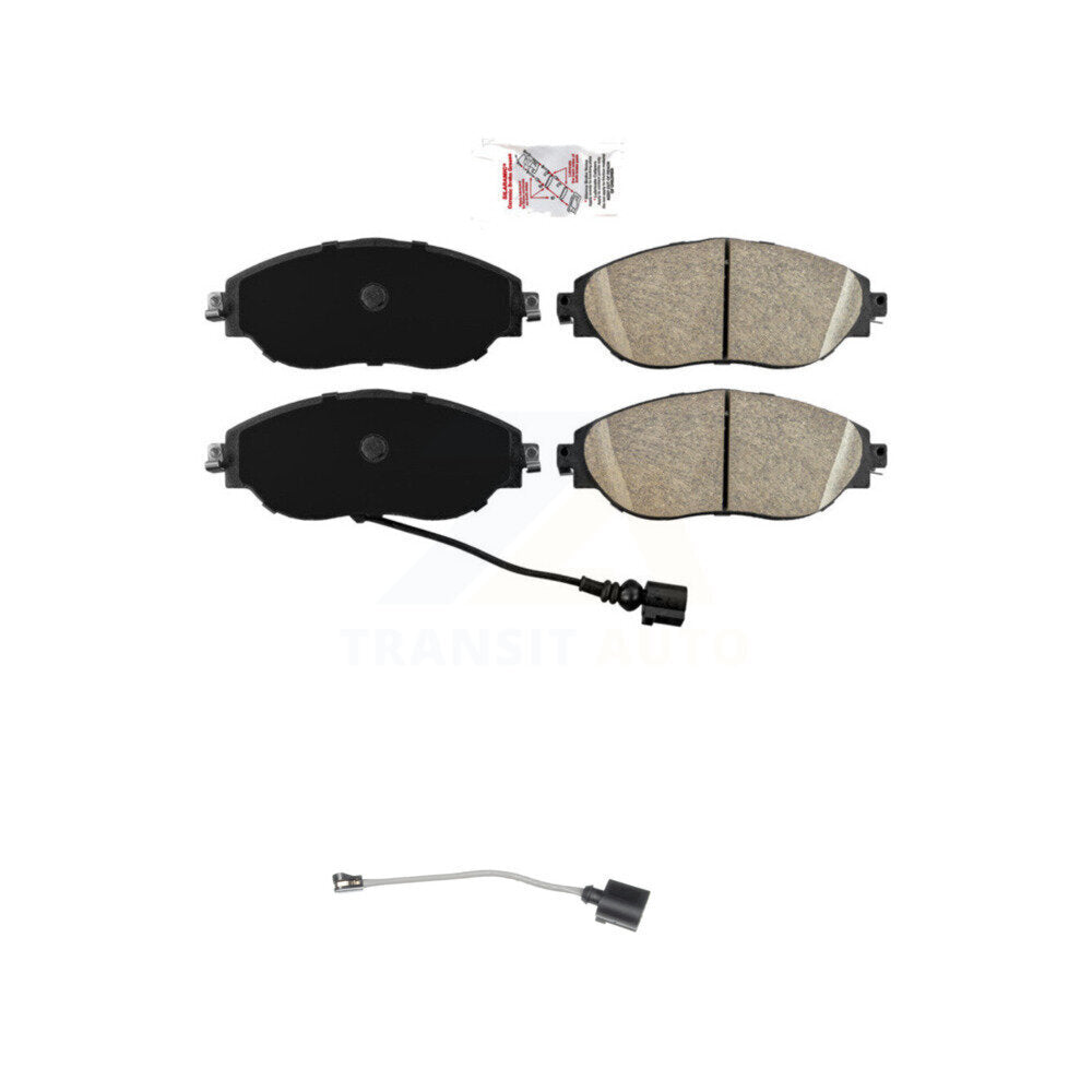 AmeriBRAKES KNW-100649 Disc Brake Pad for 2015-2023 Volkswagen Arteon, Volkswagen GTI and More - Front