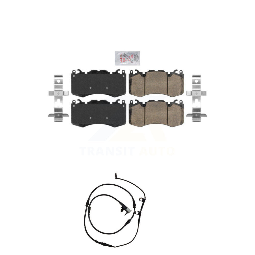 AmeriBRAKES KNW-100686 Disc Brake Pad for 2013-2019 Land Rover Range Rover Sport, Land Rover Range Rover - Front