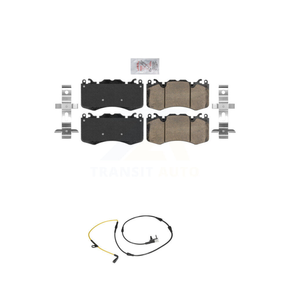 AmeriBRAKES KNW-100687 Disc Brake Pad for 2014-2017 Land Rover Range Rover, Land Rover Range Rover Sport - Front