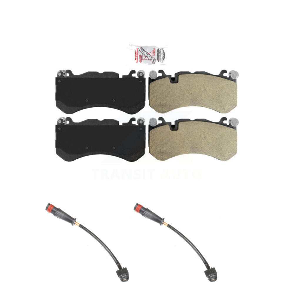 AmeriBRAKES KNW-100748 Disc Brake Pad for 2007-2021 Mercedes-Benz C63 AMG S, Mercedes-Benz C63 AMG and More - Front