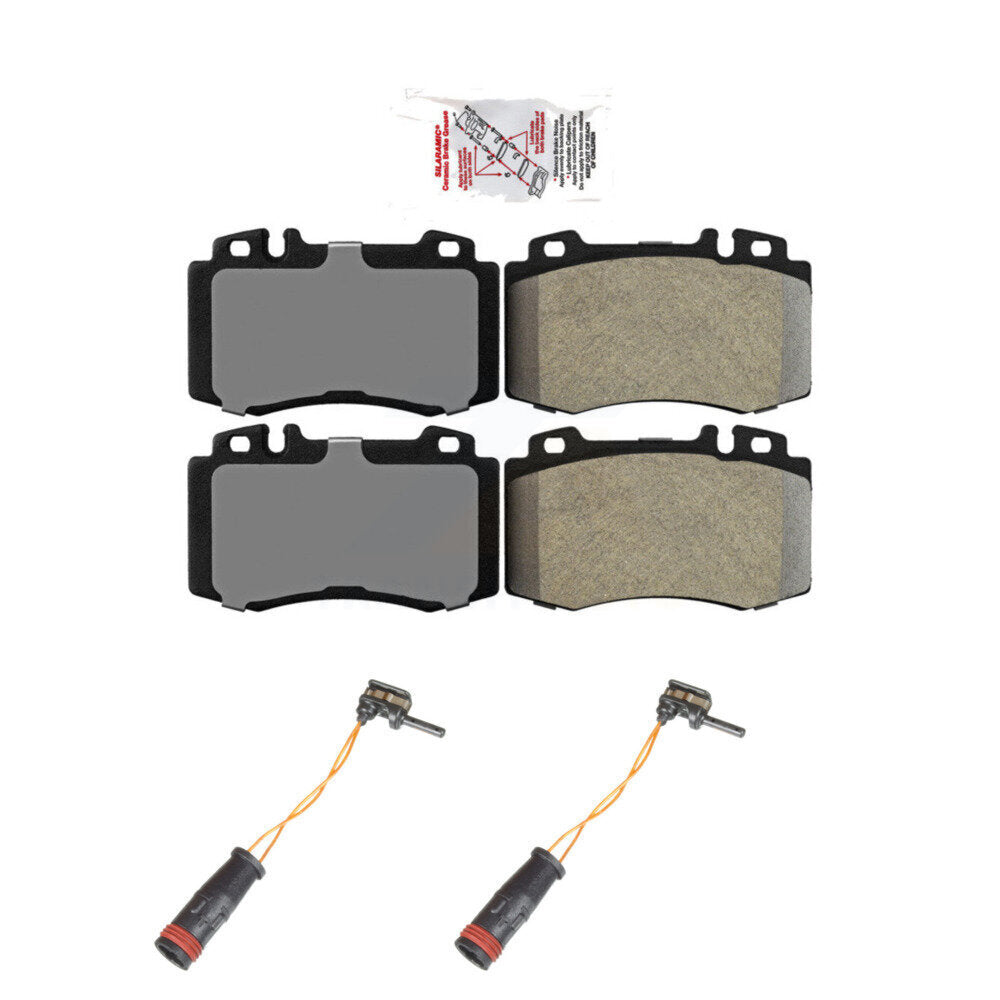 AmeriBRAKES KNW-100755 Disc Brake Pad for 2000-2009 Mercedes-Benz C55 AMG, Mercedes-Benz E350 and More - Front