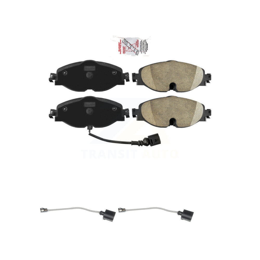 AmeriBRAKES KNW-100762 Disc Brake Pad for 2015-2024 Volkswagen Jetta, Volkswagen Taos and More - Front