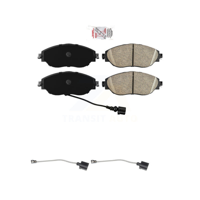 AmeriBRAKES KNW-100763 Disc Brake Pad for 2015-2023 Volkswagen Arteon, Volkswagen GTI and More - Front