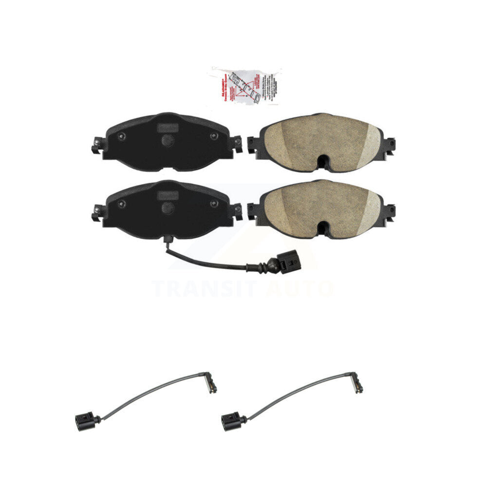 AmeriBRAKES KNW-100766 Disc Brake Pad for 2016 Audi TT Quattro - Front