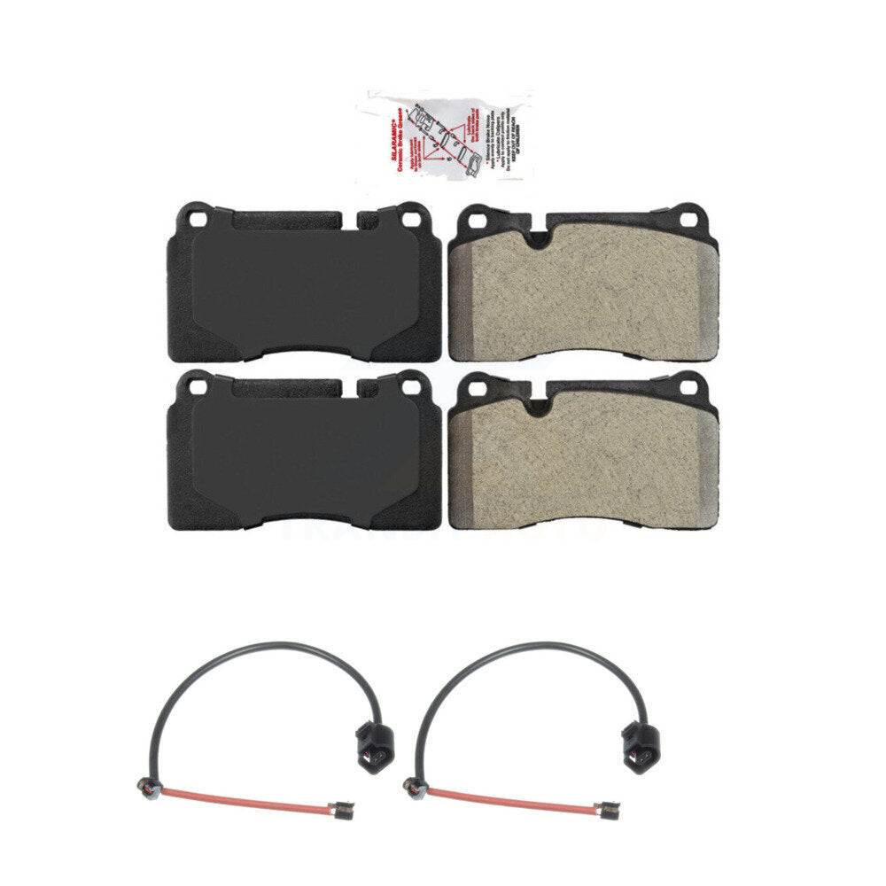 AmeriBRAKES KNW-100773 Disc Brake Pad for 2012-2014 Audi TT RS Quattro - Front