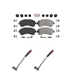 AmeriBRAKES KNW-100777 Disc Brake Pad for 2009-2024 Mercedes-Benz Sprinter 3500, Mercedes-Benz Sprinter 3500XD and More - Front