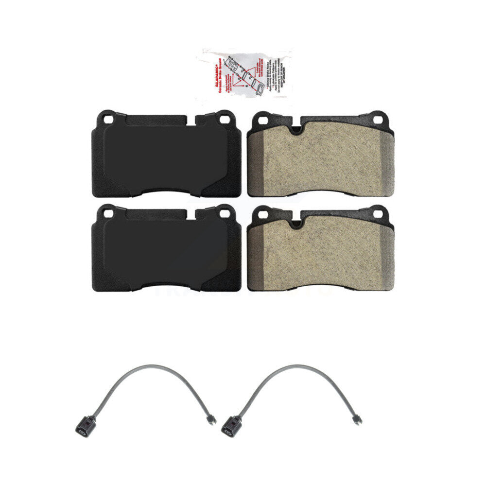 AmeriBRAKES KNW-100795 Disc Brake Pad for 2013-2017 Volkswagen Touareg - Front