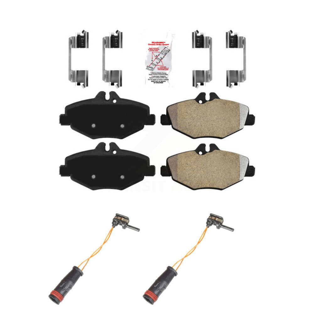 AmeriBRAKES KNW-100802 Disc Brake Pad for 2006-2009 Mercedes-Benz E350 - Front