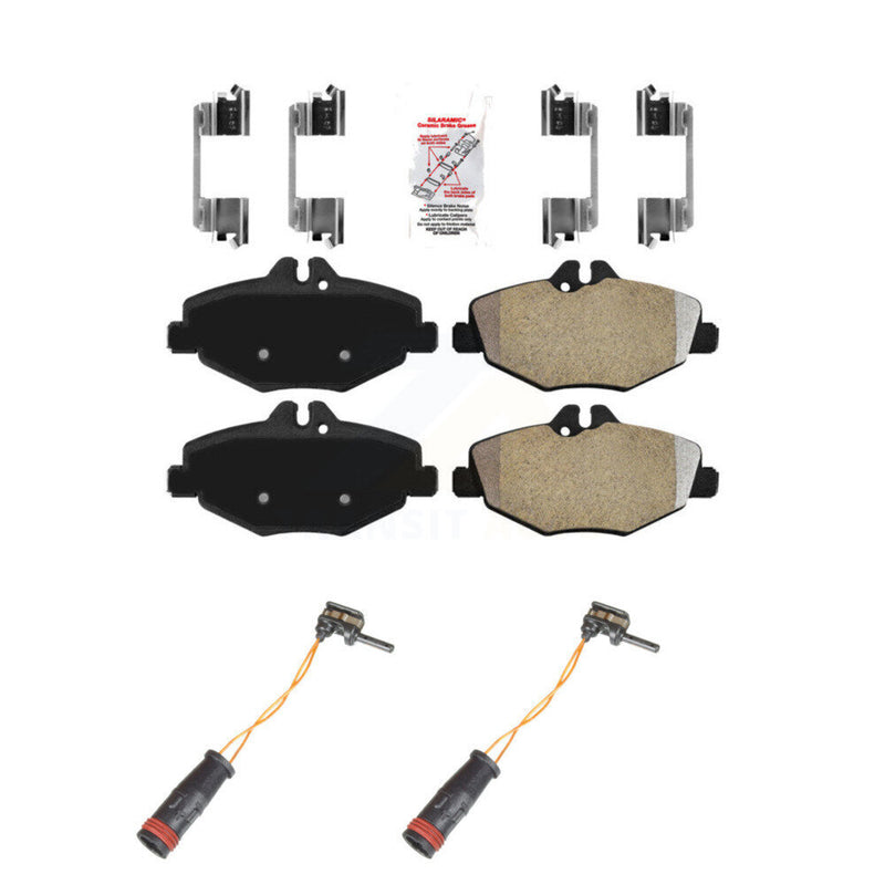 AmeriBRAKES KNW-100802 Disc Brake Pad for 2006-2009 Mercedes-Benz E350 - Front