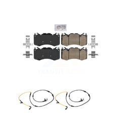 AmeriBRAKES KNW-100812 Disc Brake Pad for 2014-2017 Land Rover Range Rover, Land Rover Range Rover Sport - Front