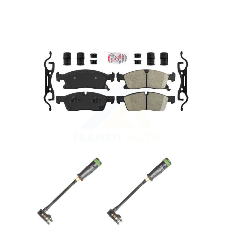 AmeriBRAKES KNW-100827 Disc Brake Pad for 2013-2019 Mercedes-Benz GLE400, Mercedes-Benz GLS450 and More - Front