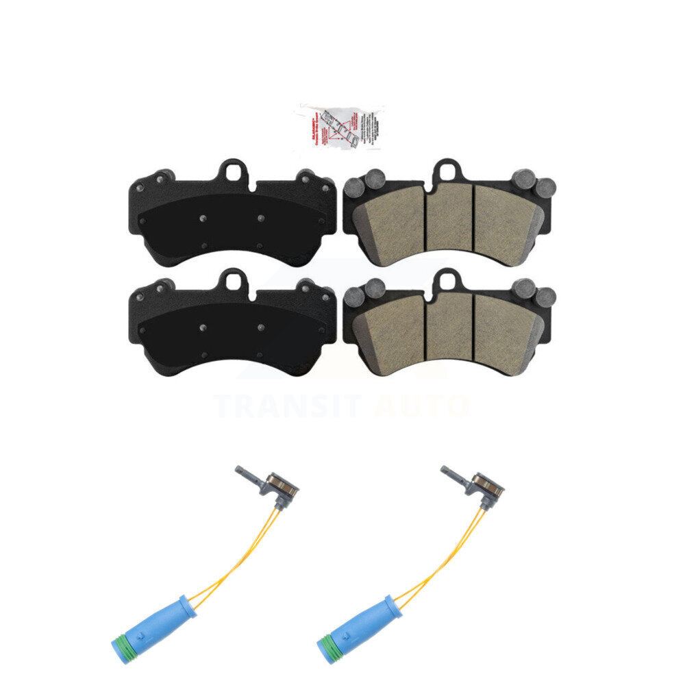 AmeriBRAKES KNW-100833 Disc Brake Pad for 2017-2018 Mercedes-Benz G550 4x4 - Front
