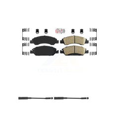 AmeriBRAKES KNW-100836 Disc Brake Pad for 2019-2020 Chevrolet Silverado 1500 LD, GMC Sierra 1500 Limited, GMC Yukon - Front