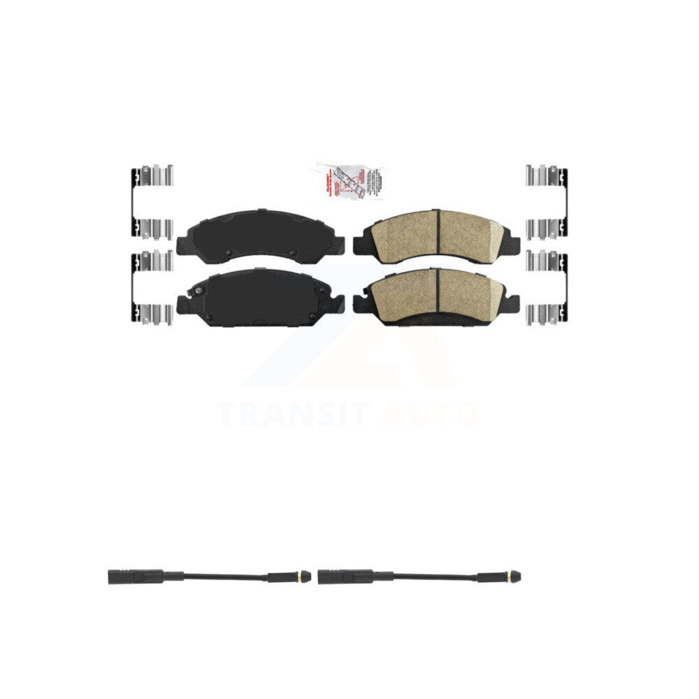AmeriBRAKES KNW-100837 Disc Brake Pad for 2019-2020 Chevrolet Silverado 1500 LD, GMC Sierra 1500 Limited, GMC Yukon - Front