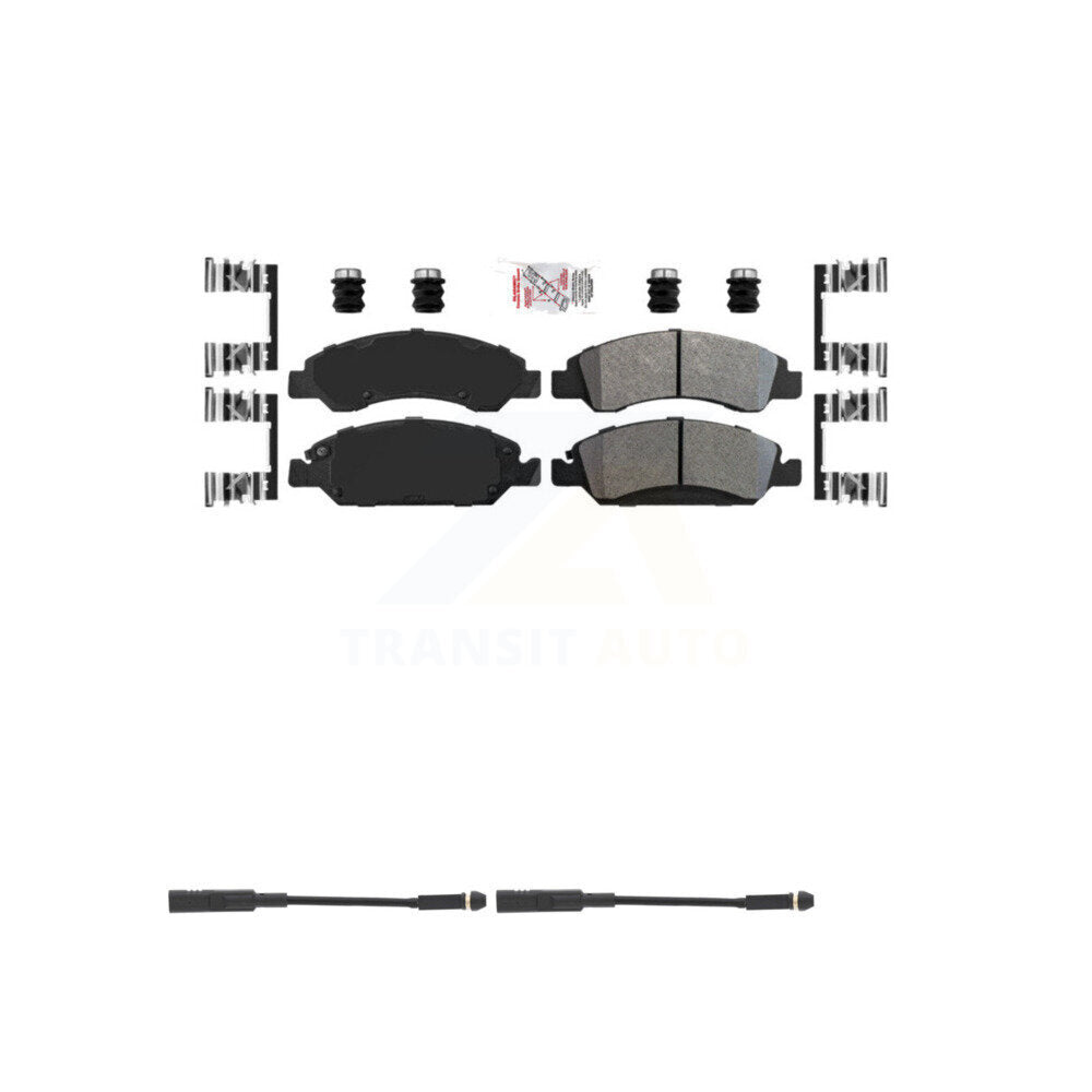 AmeriBRAKES KNW-100839 Disc Brake Pad for 2019-2020 Chevrolet Silverado 1500 LD, GMC Sierra 1500 Limited, GMC Yukon - Front