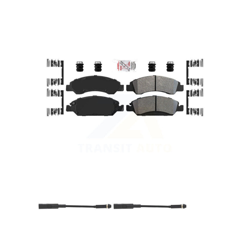 AmeriBRAKES KNW-100839 Disc Brake Pad for 2019-2020 Chevrolet Silverado 1500 LD, GMC Sierra 1500 Limited, GMC Yukon - Front