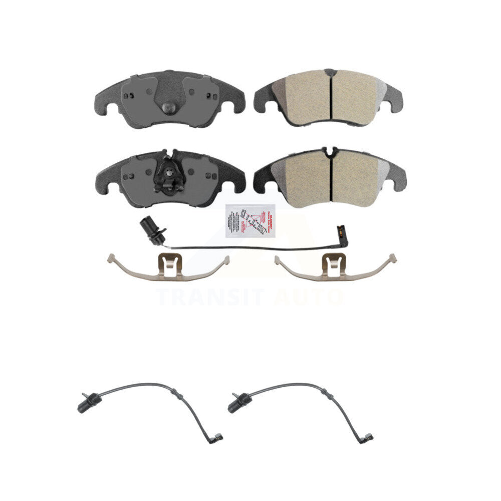AmeriBRAKES KNW-100852 Disc Brake Pad for 2012-2015 Audi A6 Quattro, Audi A7 Quattro - Front
