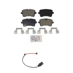 AmeriBRAKES KNW-100861 Disc Brake Pad for 2012-2017 Porsche Macan, Audi A6 - Rear