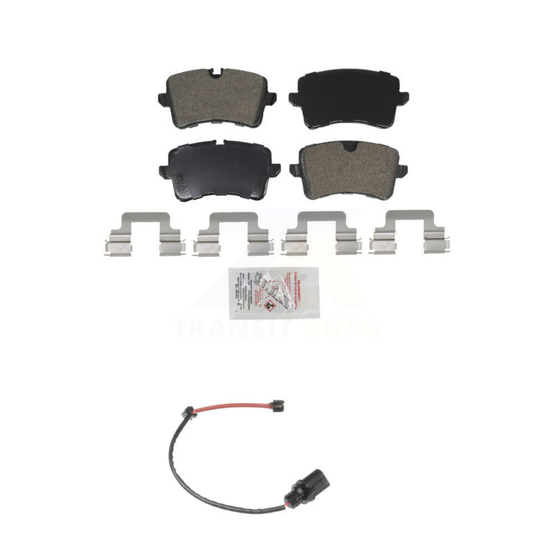AmeriBRAKES KNW-100861 Disc Brake Pad for 2012-2017 Porsche Macan, Audi A6 - Rear