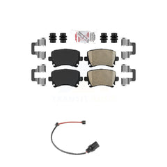 AmeriBRAKES KNW-100863 Disc Brake Pad for 2011 Audi A6 - Rear