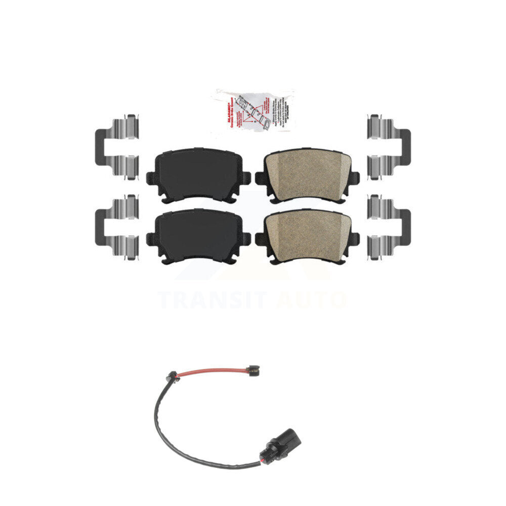 AmeriBRAKES KNW-100864 Disc Brake Pad for 2011 Audi A6 - Rear