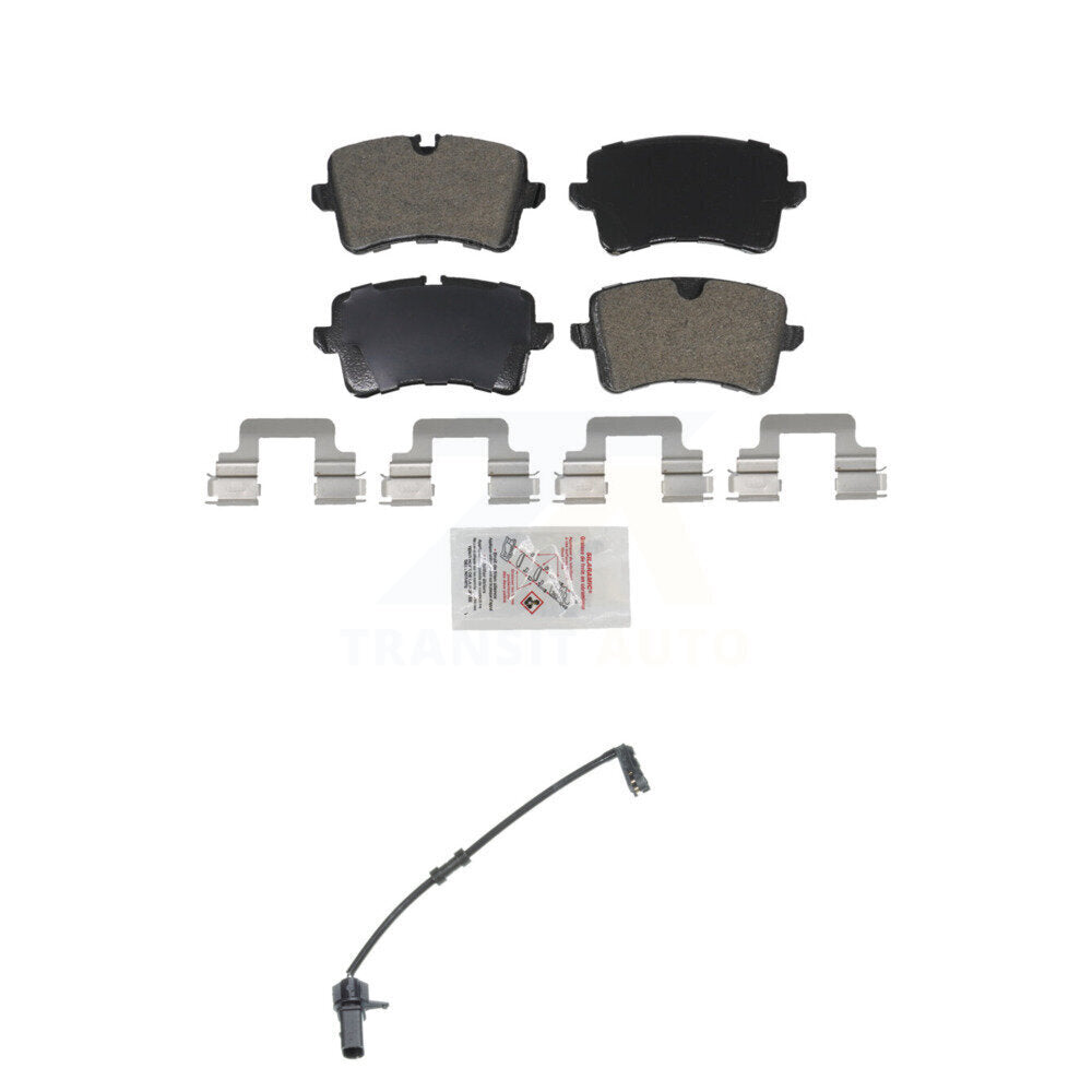 AmeriBRAKES KNW-100874 Disc Brake Pad for 2011-2012 Audi A8 Quattro - Rear