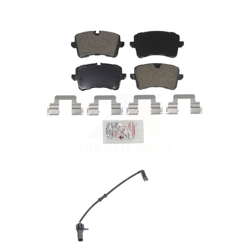 AmeriBRAKES KNW-100874 Disc Brake Pad for 2011-2012 Audi A8 Quattro - Rear