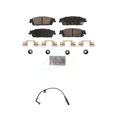 AmeriBRAKES KNW-100875 Disc Brake Pad for 2019 Chevrolet Silverado 1500 - Rear