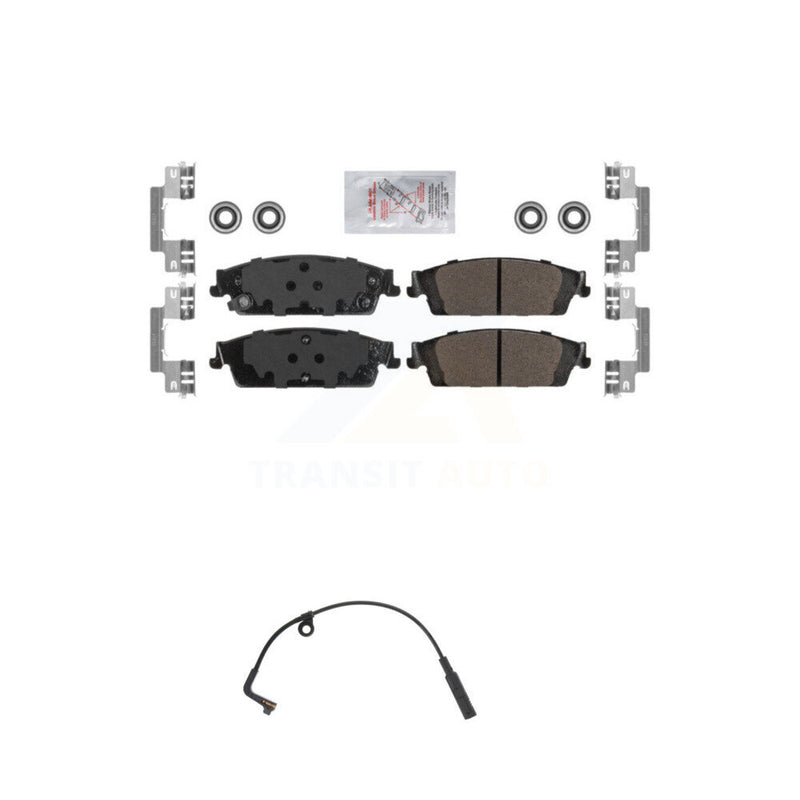 AmeriBRAKES KNW-100876 Disc Brake Pad for 2019 Chevrolet Silverado 1500 - Rear