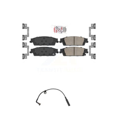 AmeriBRAKES KNW-100878 Disc Brake Pad for 2019 Chevrolet Silverado 1500 - Rear
