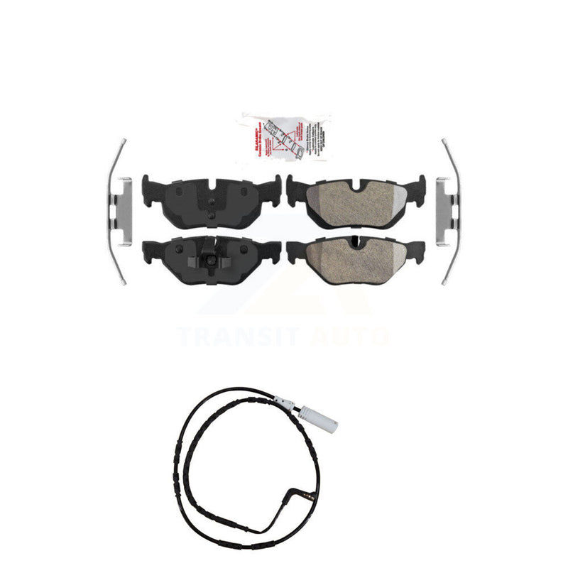AmeriBRAKES KNW-100883 Disc Brake Pad for 2006-2012 BMW 120i, BMW 328i xDrive and More - Rear