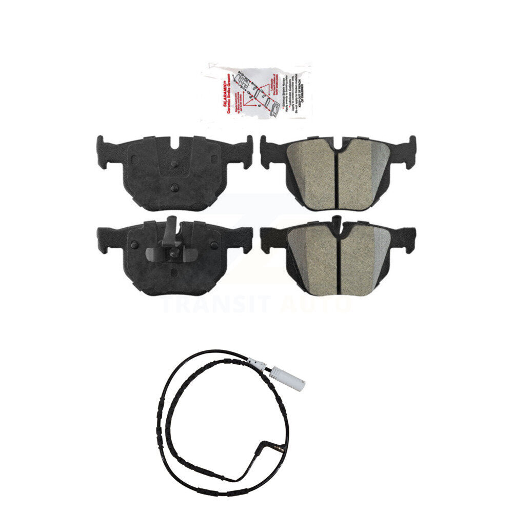 AmeriBRAKES KNW-100887 Disc Brake Pad for 2006-2010 BMW 335d, BMW 335i xDrive and More - Rear