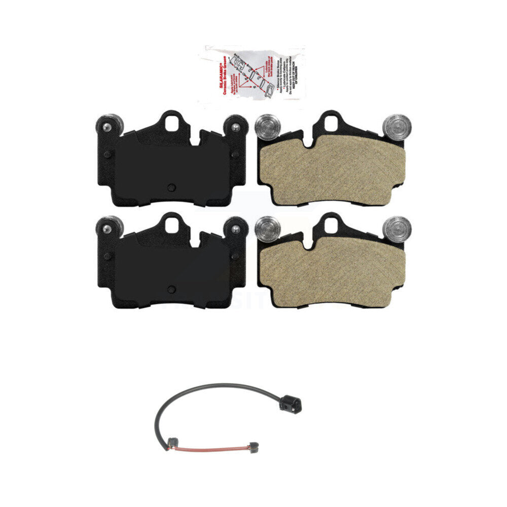 AmeriBRAKES KNW-100889 Disc Brake Pad for 2005-2006 Porsche Cayenne - Rear