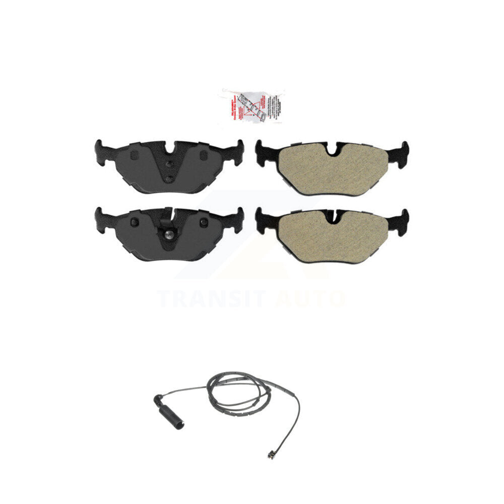 AmeriBRAKES KNW-100891 Disc Brake Pad for 1999-2006 BMW 320i, BMW 325Ci and More - Rear