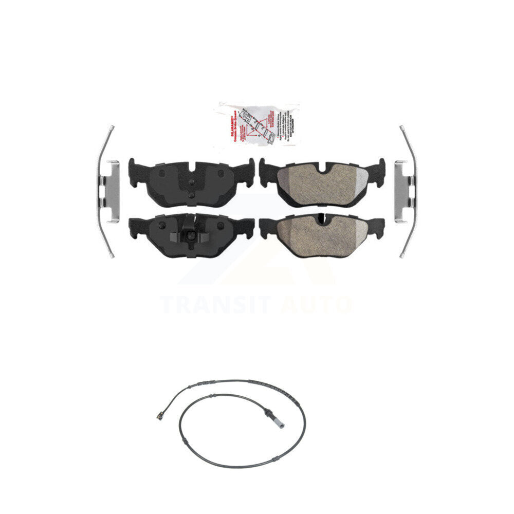 AmeriBRAKES KNW-100895 Disc Brake Pad for 2013 BMW 328i xDrive - Rear