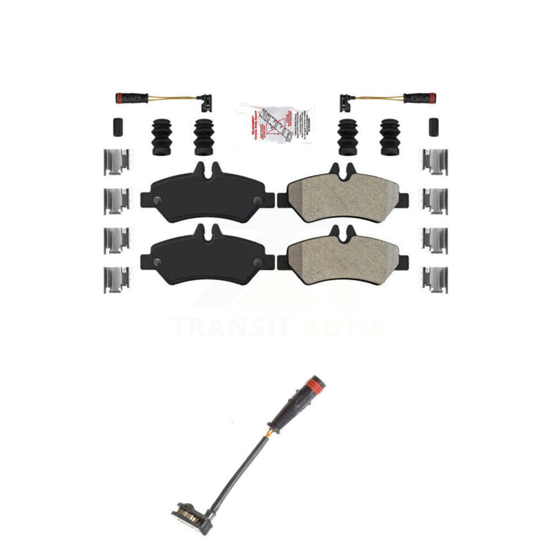 AmeriBRAKES KNW-100903 Disc Brake Pad for 2007-2018 Mercedes-Benz Sprinter 2500, Mercedes-Benz Sprinter 3500 and More - Rear