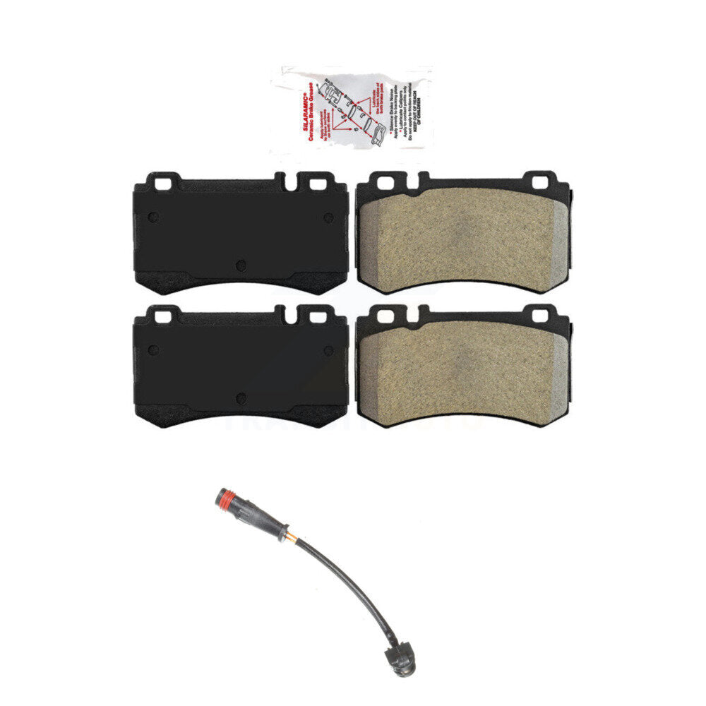 AmeriBRAKES KNW-100910 Disc Brake Pad for 2005-2008 Mercedes-Benz SL55 AMG, Mercedes-Benz CLK55 AMG and More - Rear