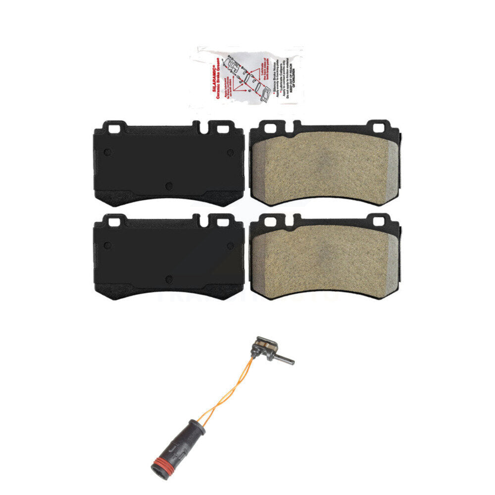 AmeriBRAKES KNW-100911 Disc Brake Pad for 2003-2013 Mercedes-Benz S600, Mercedes-Benz SL600 and More - Rear